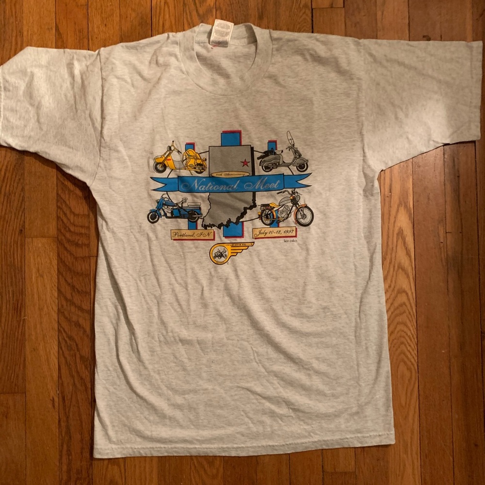 Vintage motorcycle T-shirt